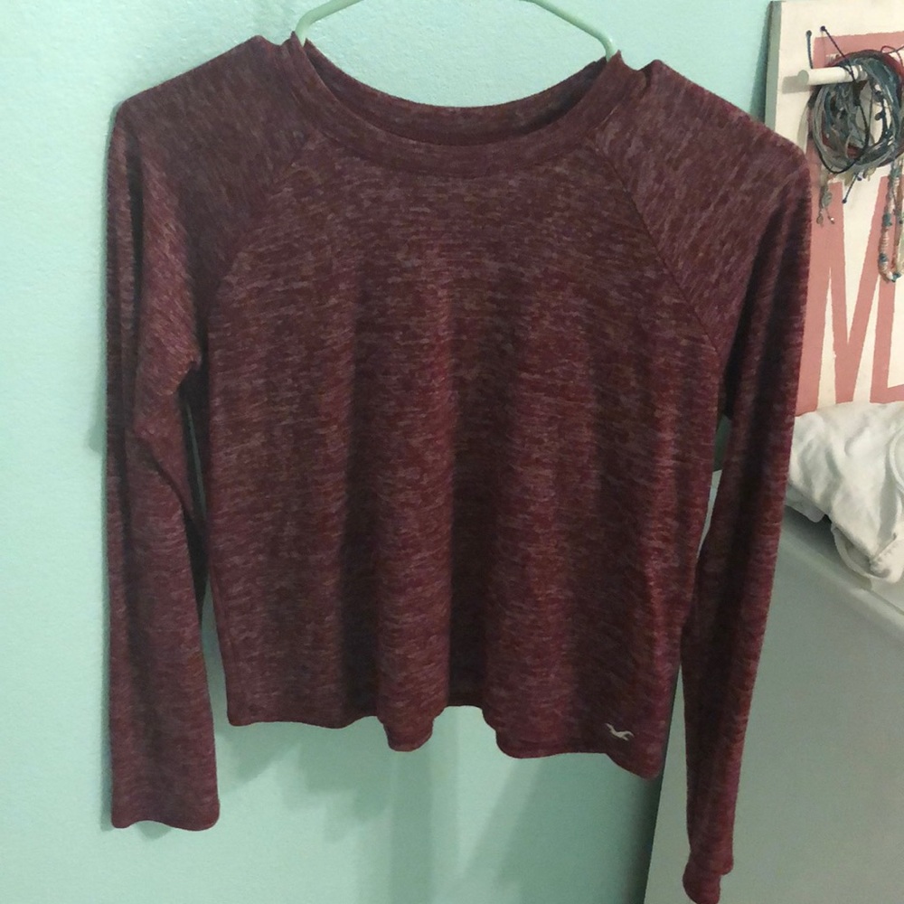 Women’s Hollister Maroon Long Sleeve